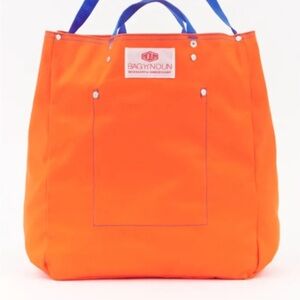 Bag’n’Noun Orange Cotton Tote Bag Tool Bag